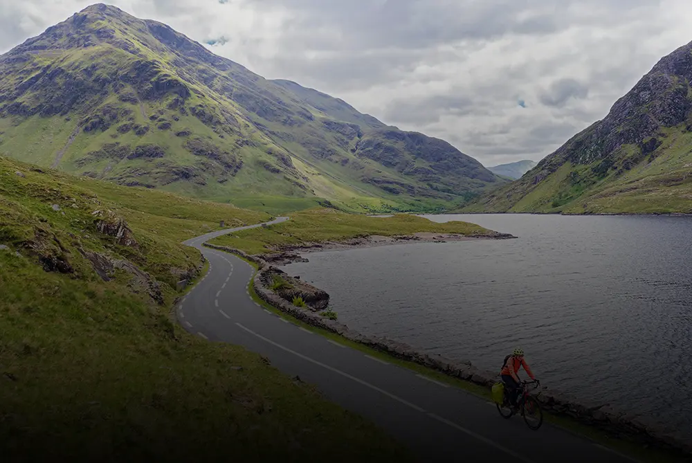 Guided bike tour in Connemara
