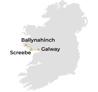 luxury connemara getaway map