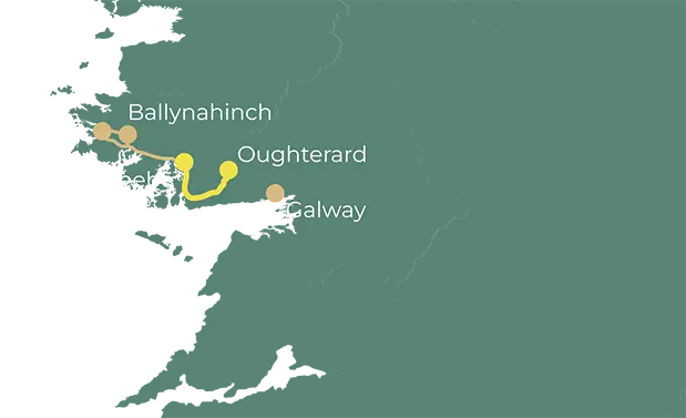 Deluxe Connemara day 2 map
