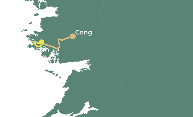 Connemara luxe ride day 3 map