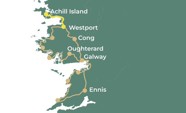 The Grand Tour day 13 map