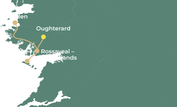 Jewels of Connemara day 1 map