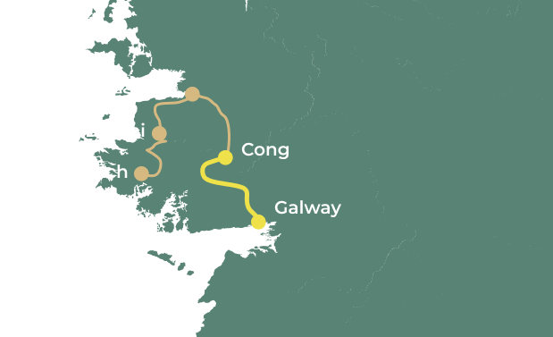West of Ireland Epic Ride day 2 map