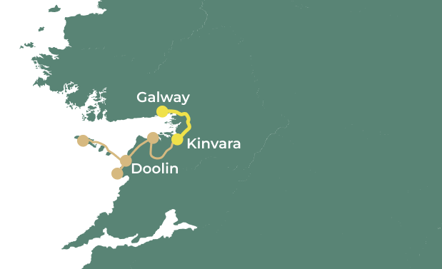 The Burren Explorer day 2 map