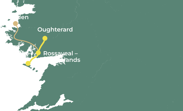Jewels of Connemara day 2 map