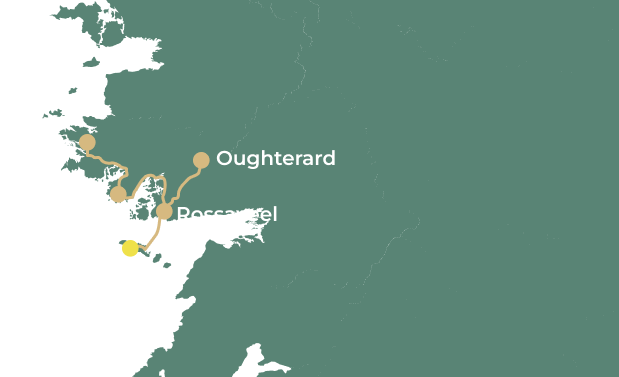 Connemara Family Adventure day 3 map