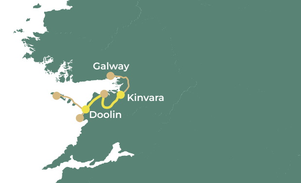 The Burren Explorer day 3 map