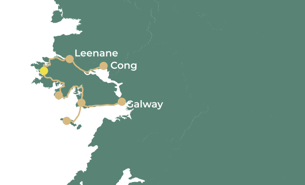 connemara at its best, day 4 map