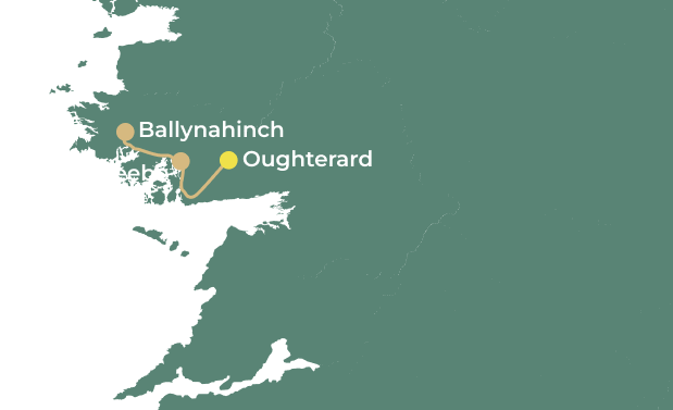 Luxury Connemara Getaway day 4 map