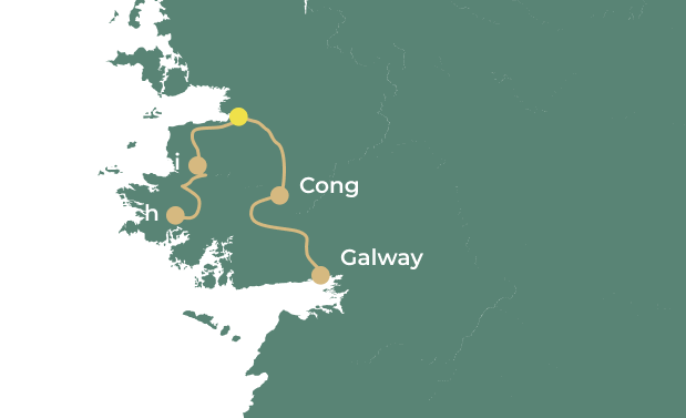 West of Ireland Epic Ride day 4 map
