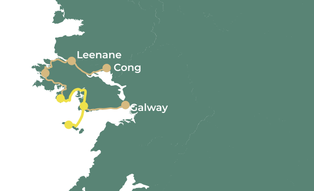 connemara at its best, day 6 map