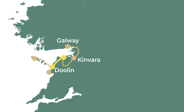 The Burren Explorer day 6 map