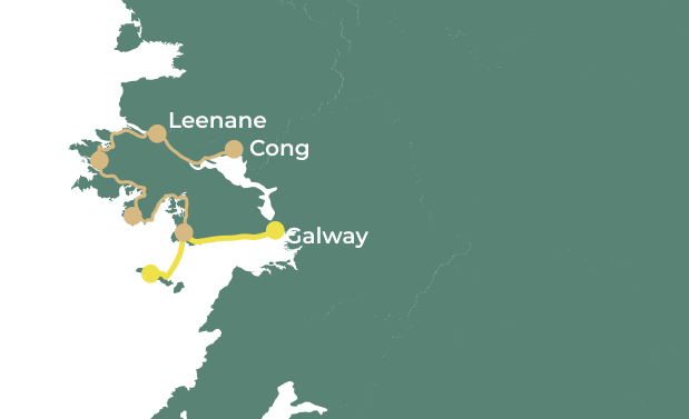 connemara at its best, day 7 map