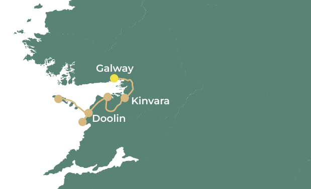 The Burren Explorer day 8 map